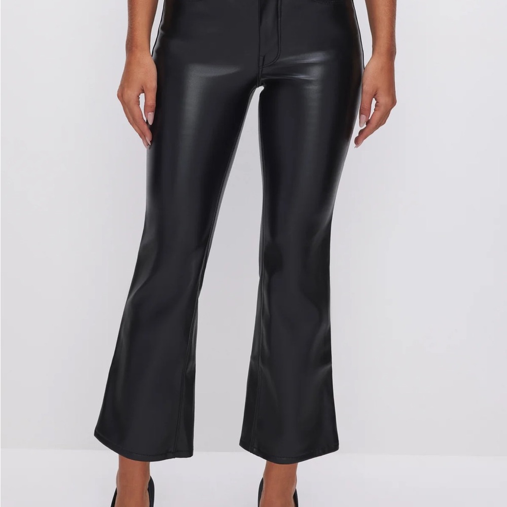 Good American Faux Leather Pants